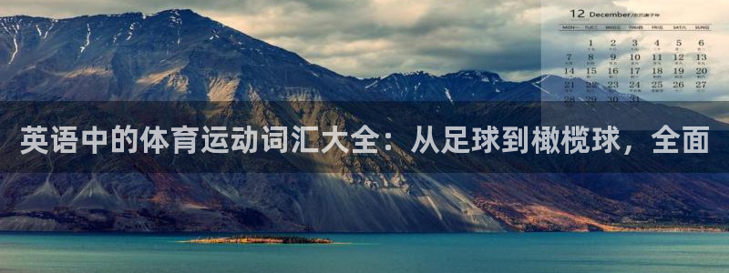 风速体育app下载官网最新版：英语中的体育运动词汇大全：从足球到橄榄球，全面